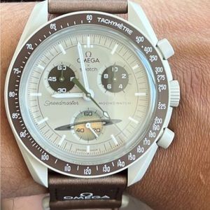 Omega swatch moon watch Saturn